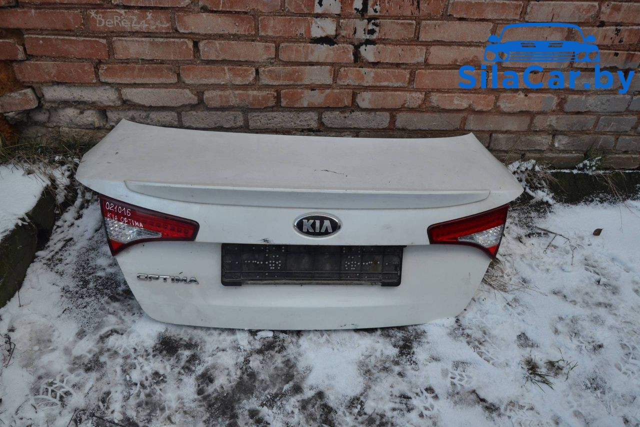 крышка багажника (дверь 3-5) Kia Optima 3 поколение 2012, 2.4 л., G4KE, бензин, АКПП - фото №1
