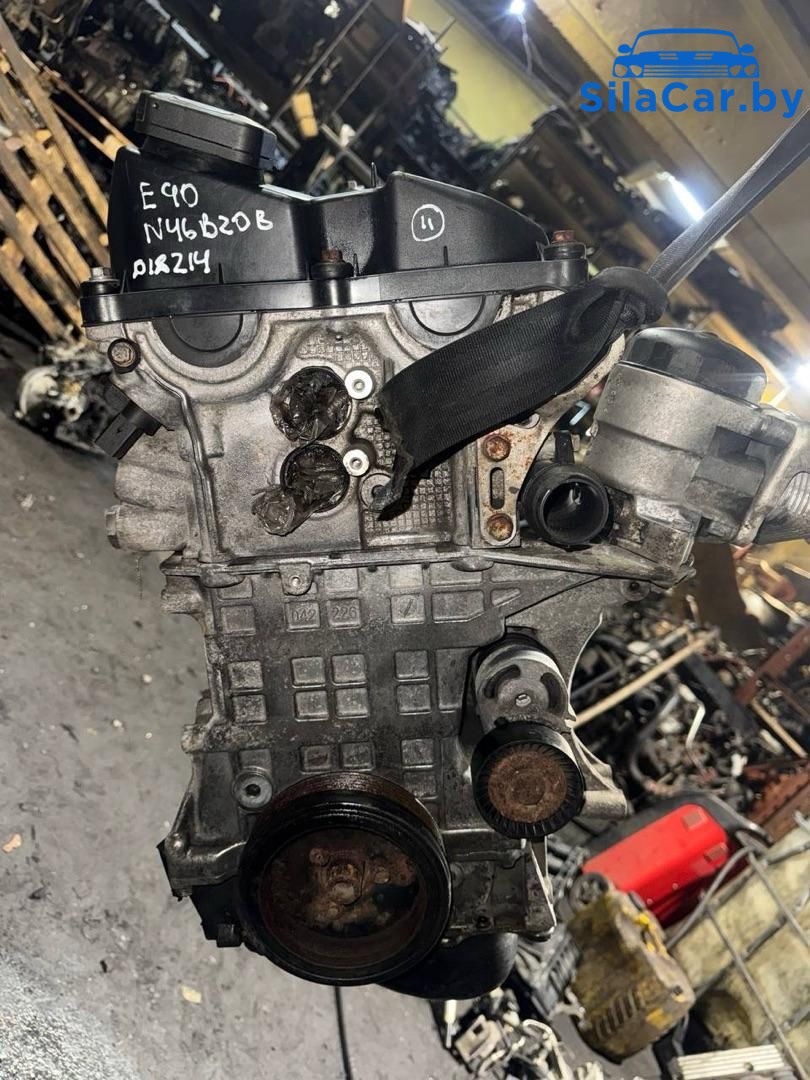 двигатель BMW 3 серия E90/E91/E92/E93 (2004 - 2010), 2.0 л., N46 B20 B, бензин, N46B20BB - фото №1
