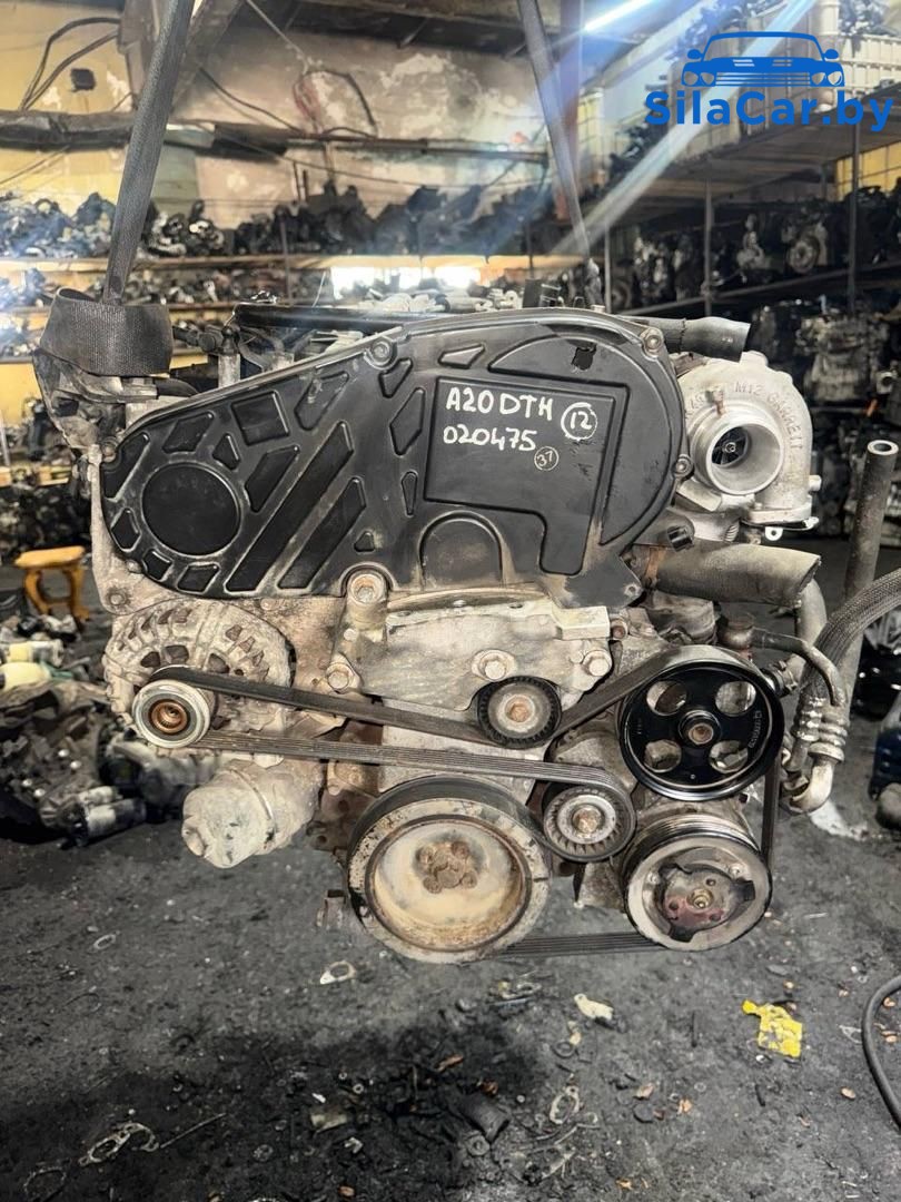 двигатель Opel Insignia 1 поколение (A) (2008 - 2014), 2.0 л., A 20 DTH, дизель, A20DTH - фото №1