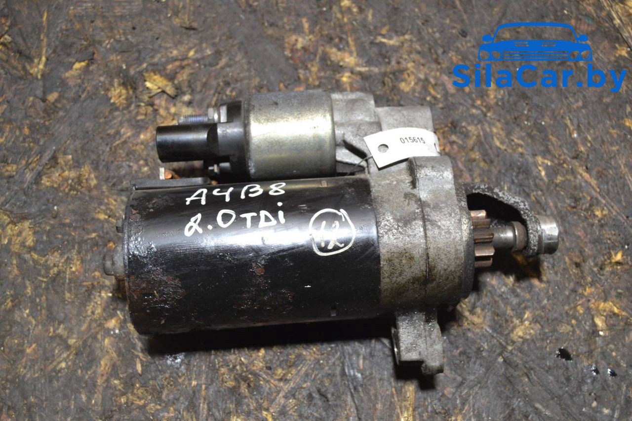 стартер Audi A4 B8/8K (2007 - 2011), 2.0 л., TDi, дизель, 03L911021E - фото №1