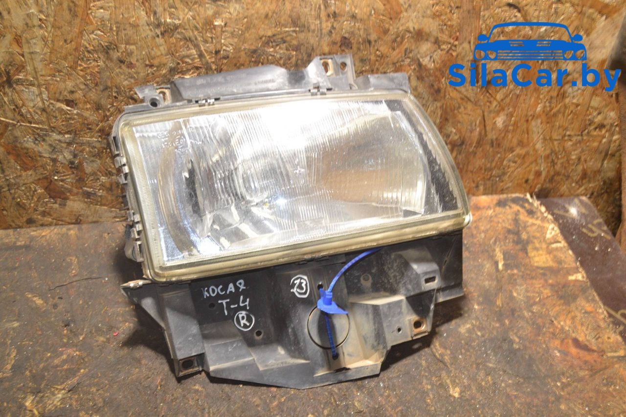фара правая Volkswagen Transporter T4 2001, 2.5 л., дизель, 7D1941010L - фото №1