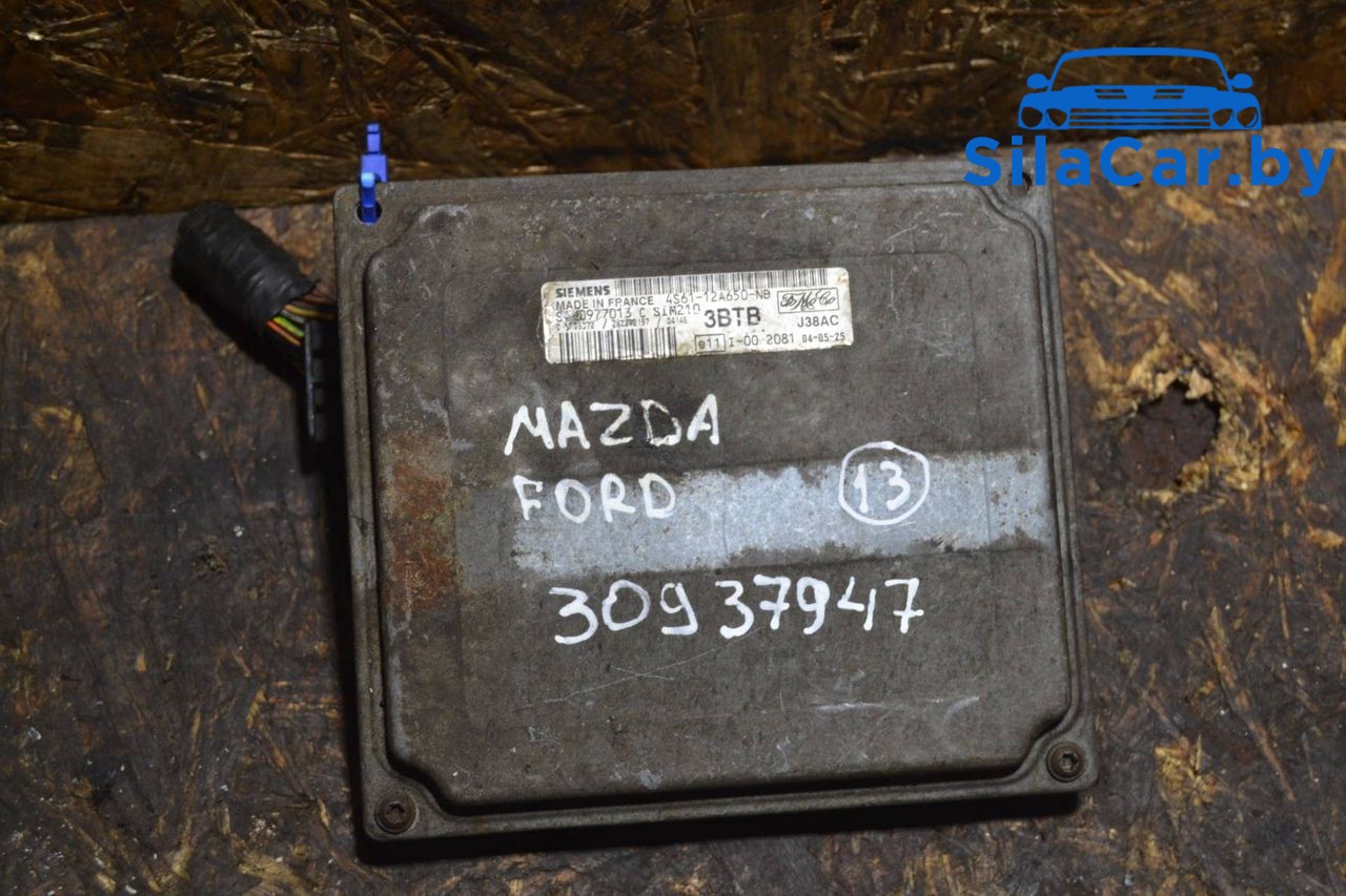 блок управления двигателем Ford Fiesta 5 поколение (2001 - 2007), 1.4 л., бензин, универсал, 4S6112A650NB - фото №1