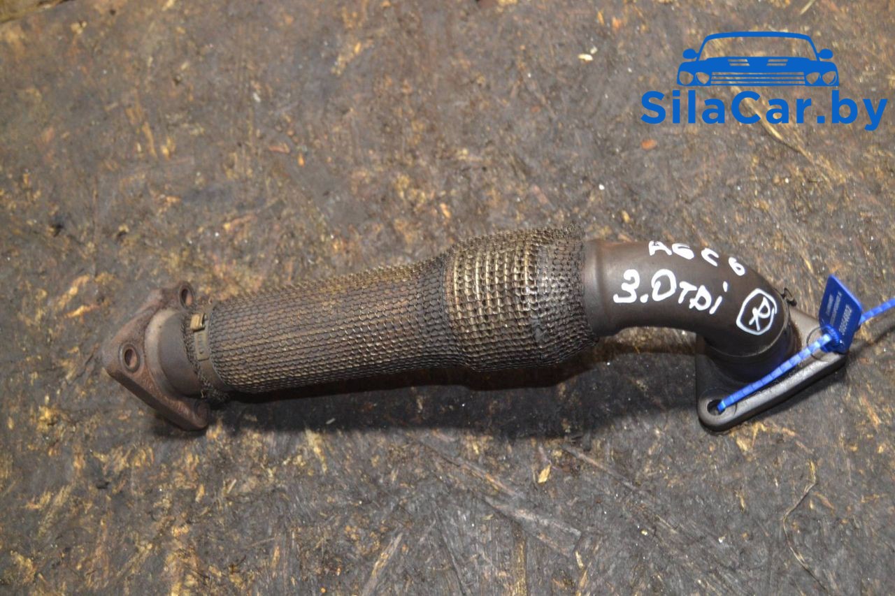 гофра глушителя Audi A6 4F/C6 2005, 3.0 л., дизель - фото №1