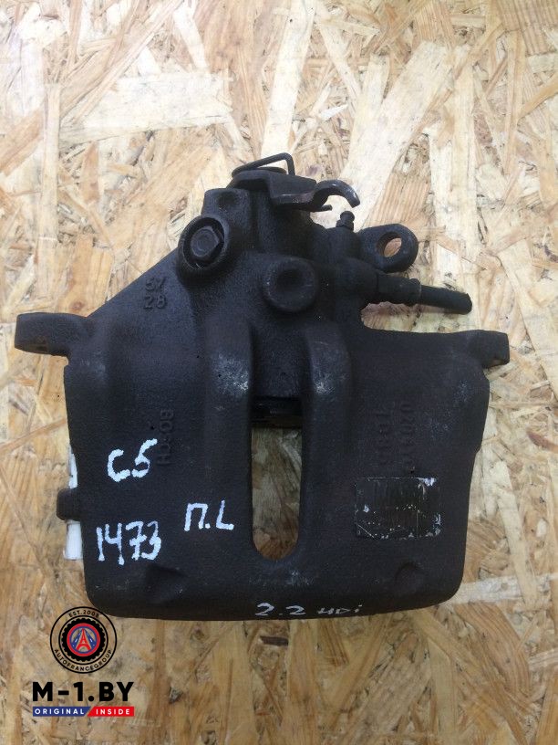 суппорт передний левый Citroen C5 1 поколение 2002, 2.2 л., дизель, хетчбэк 5 дв.