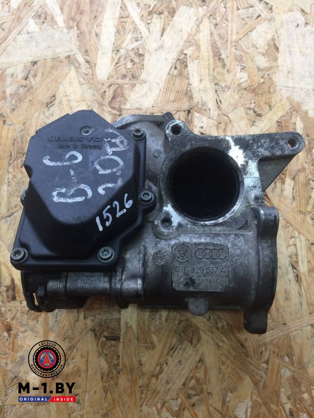 заслонка дроссельная Volkswagen Passat B6 2007, 2.0 л., дизель, седан, 03G128063A