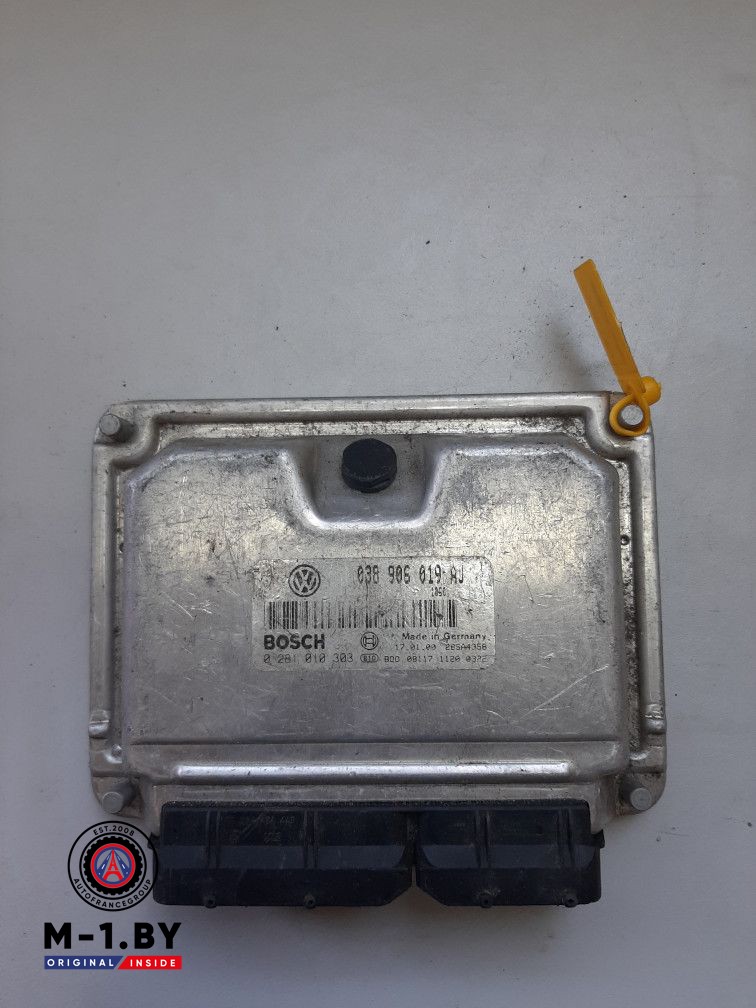 блок управления двигателем Volkswagen Passat B5 2000, 1.9 л., дизель, универсал, 038906019AJ