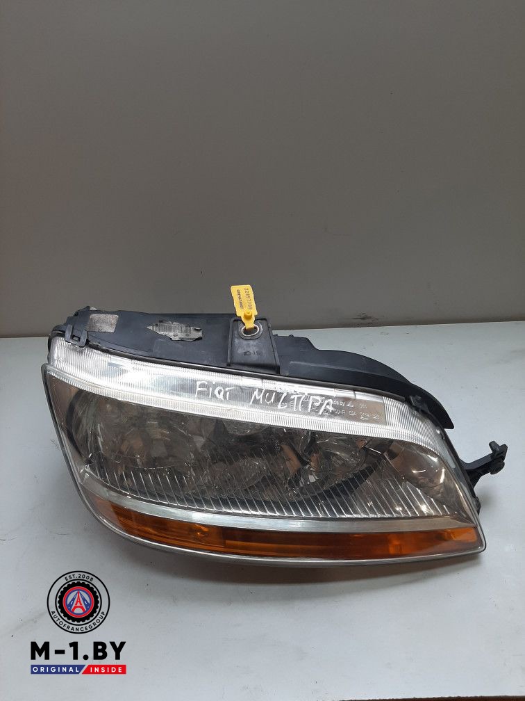 фара правая Fiat Multipla 1 поколение 2001, 1.6 л., бензин, минивэн, DX42220748