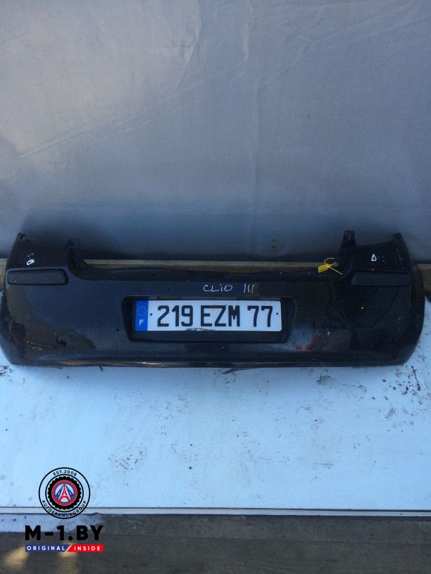 бампер задний Renault Clio 3 поколение 2008, 1.5 л., дизель, хетчбэк 5 дв.