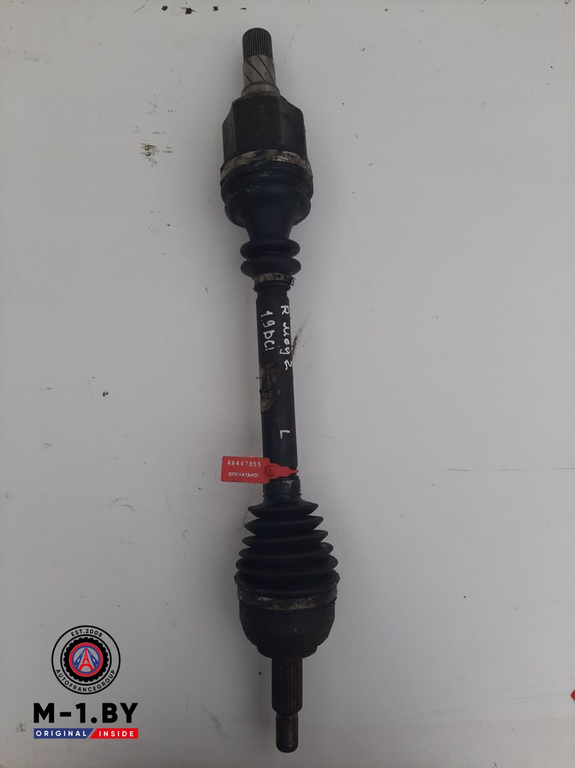 полуось передняя левая (приводной вал, ШРУС) Renault Megane 2 поколение 2002, 1.9 л., дизель, хетчбэк 5 дв.