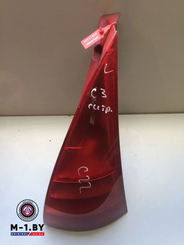 фонарь задний левый Citroen C3 1 поколение 2003, 1.4 л., бензин, хетчбэк 5 дв.