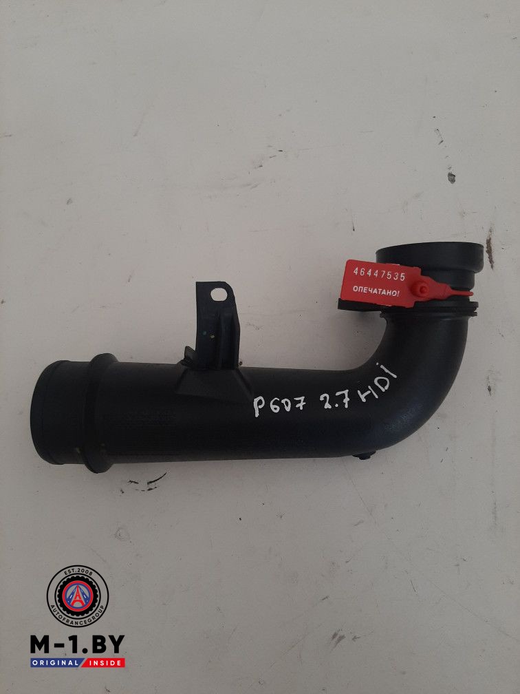 патрубок интеркулера Peugeot 607 1 поколение 2004, 2.7 л., дизель, седан, 9651937080