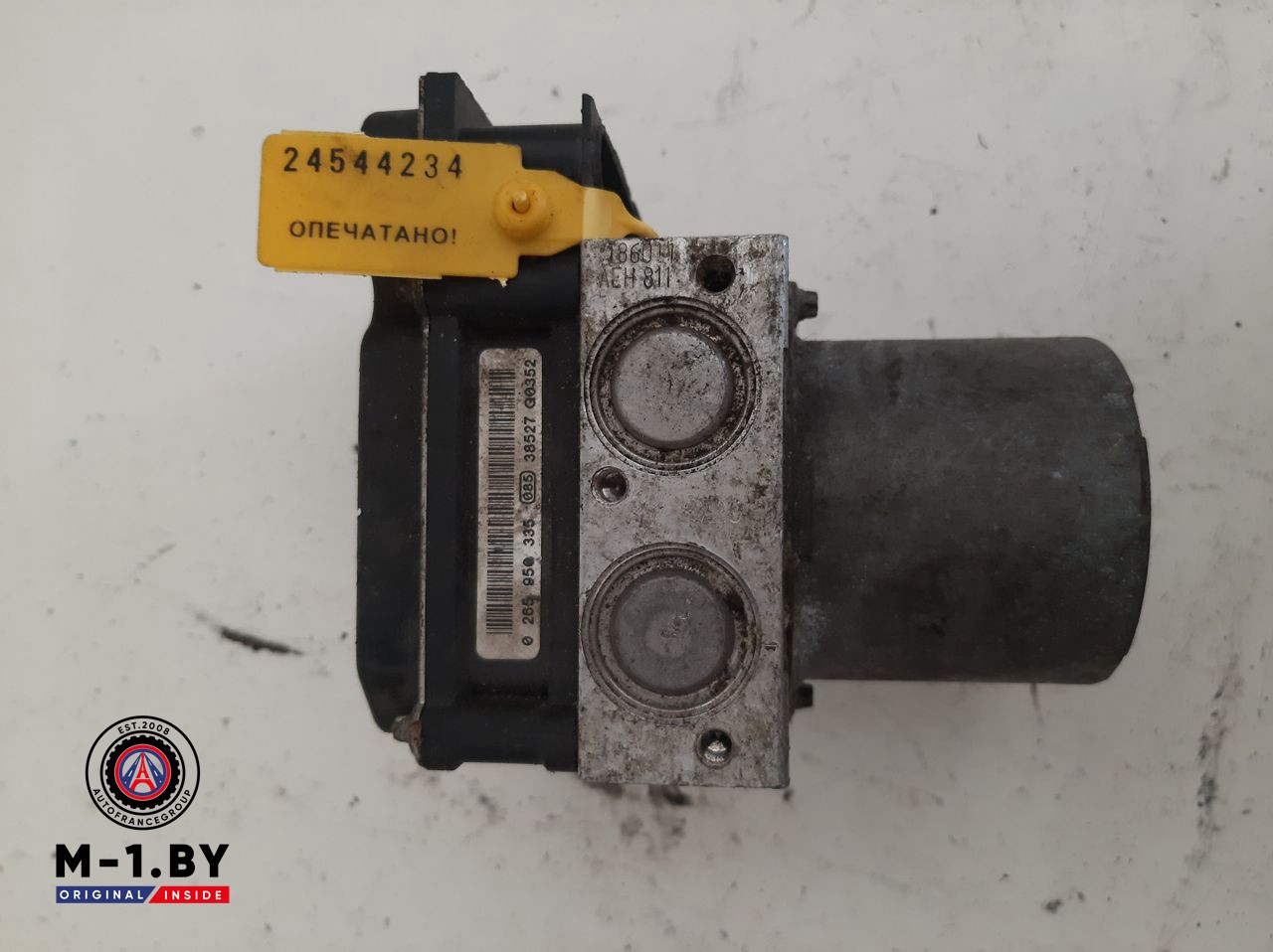 блок ABS Renault Megane 2 поколение 2002, 1.5 л., дизель, хетчбэк 5 дв., 0265950335