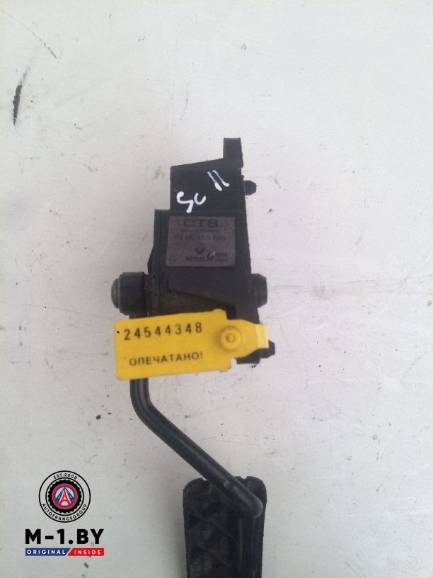 педаль Renault Scenic 2 поколение 2003, 1.9 л., дизель, минивэн, 8200159645