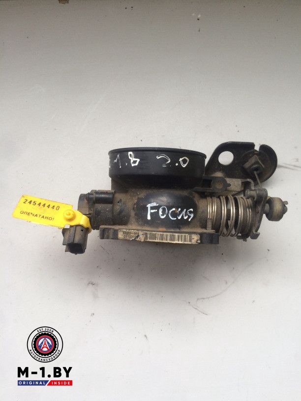 заслонка дроссельная Ford Focus 1 поколение 1998, 1.8 л., бензин, хетчбэк 5 дв.