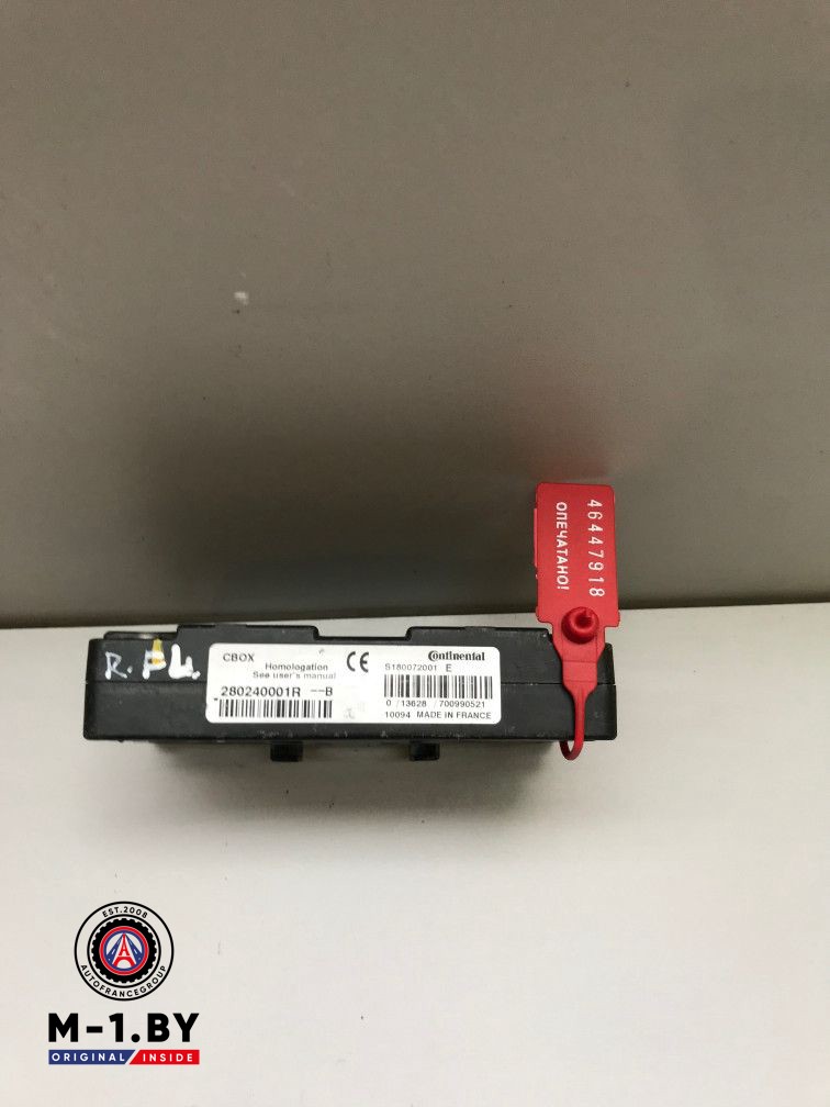 блок комфорта Renault Fluence 1 поколение 2010, 1.5 л., дизель, седан, 280240001R