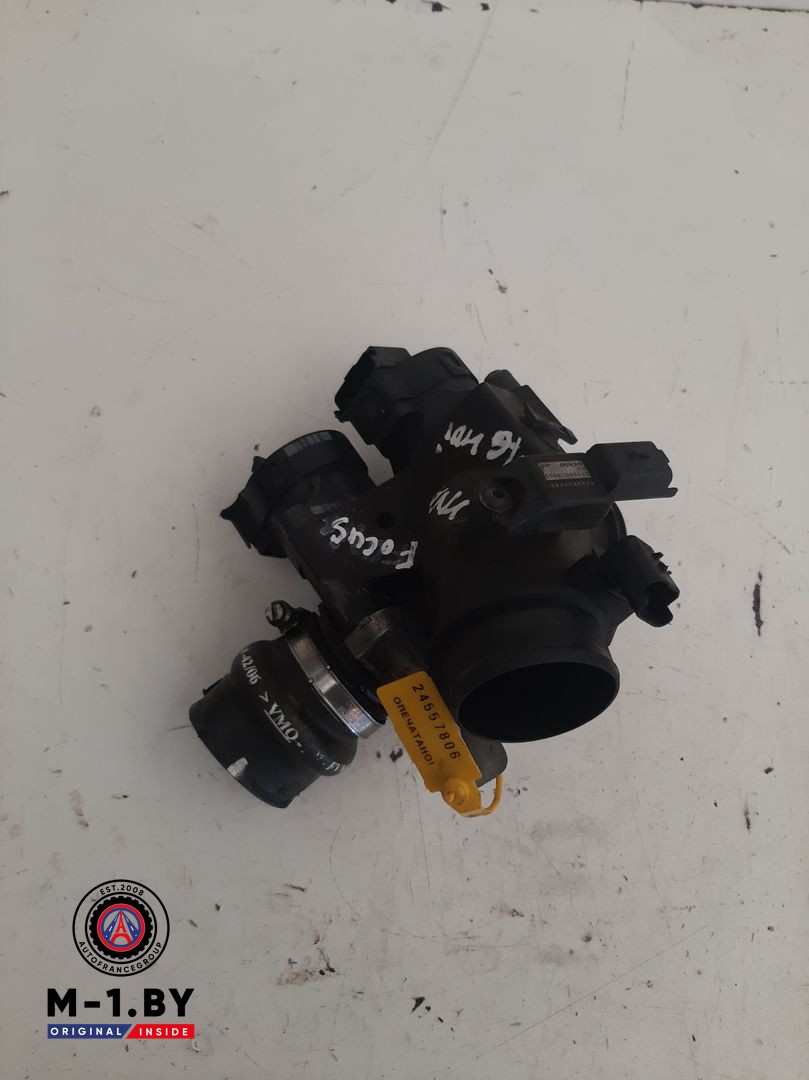 заслонка дроссельная Ford Focus 2 поколение 2008, 1.6 л., дизель, 9655971880