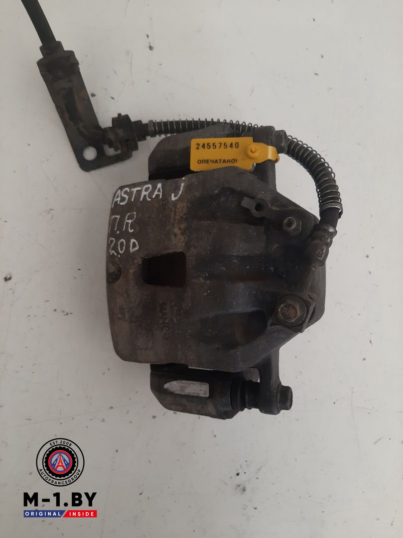 суппорт передний правый Opel Astra J 2009, 2.0 л., дизель