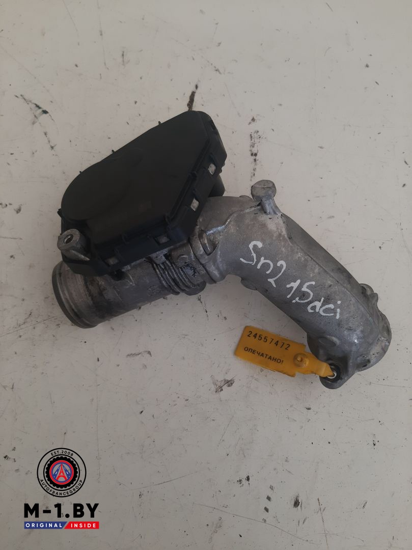 заслонка дроссельная Renault Scenic 2 поколение 2004, 1.5 л., дизель, 8200302798
