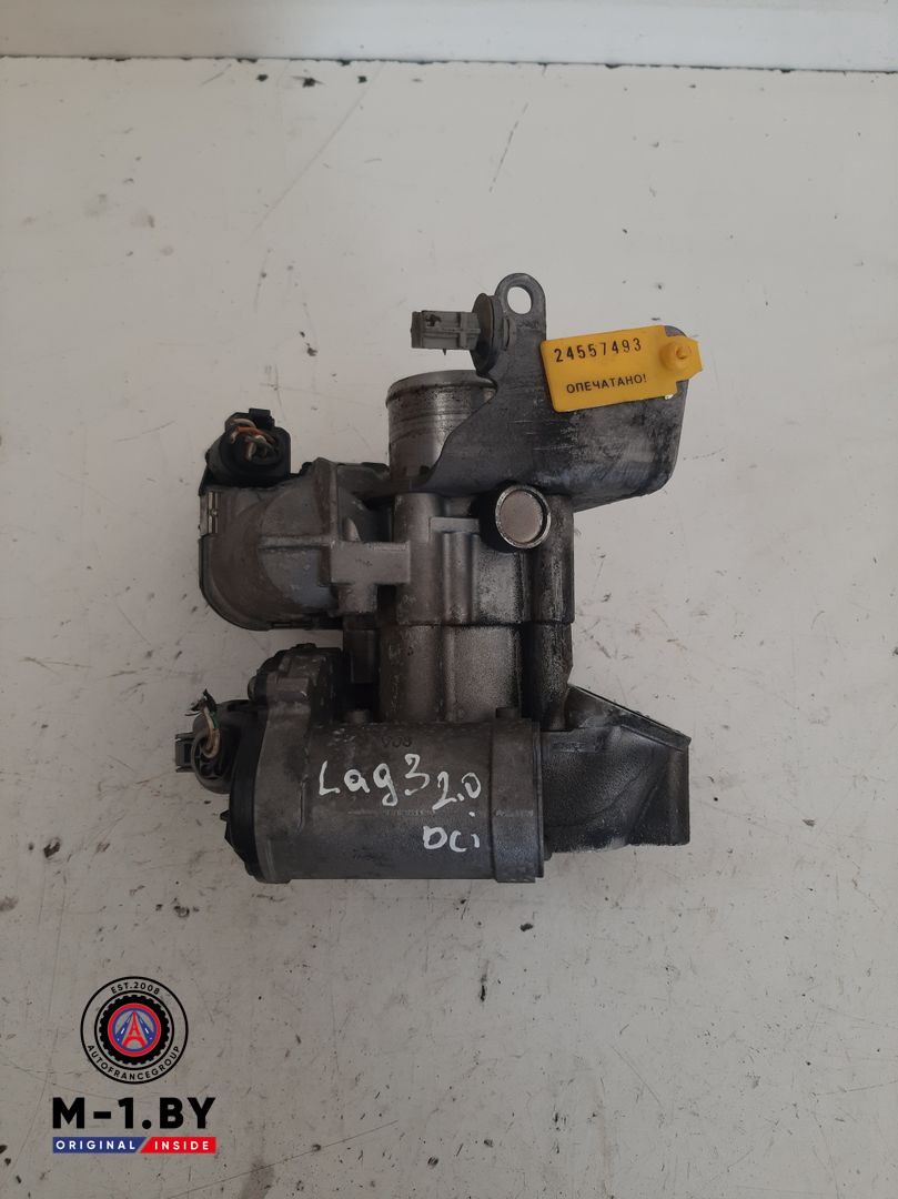 заслонка дроссельная Renault Laguna 3 поколение 2008, 2.0 л., дизель, 8200330810