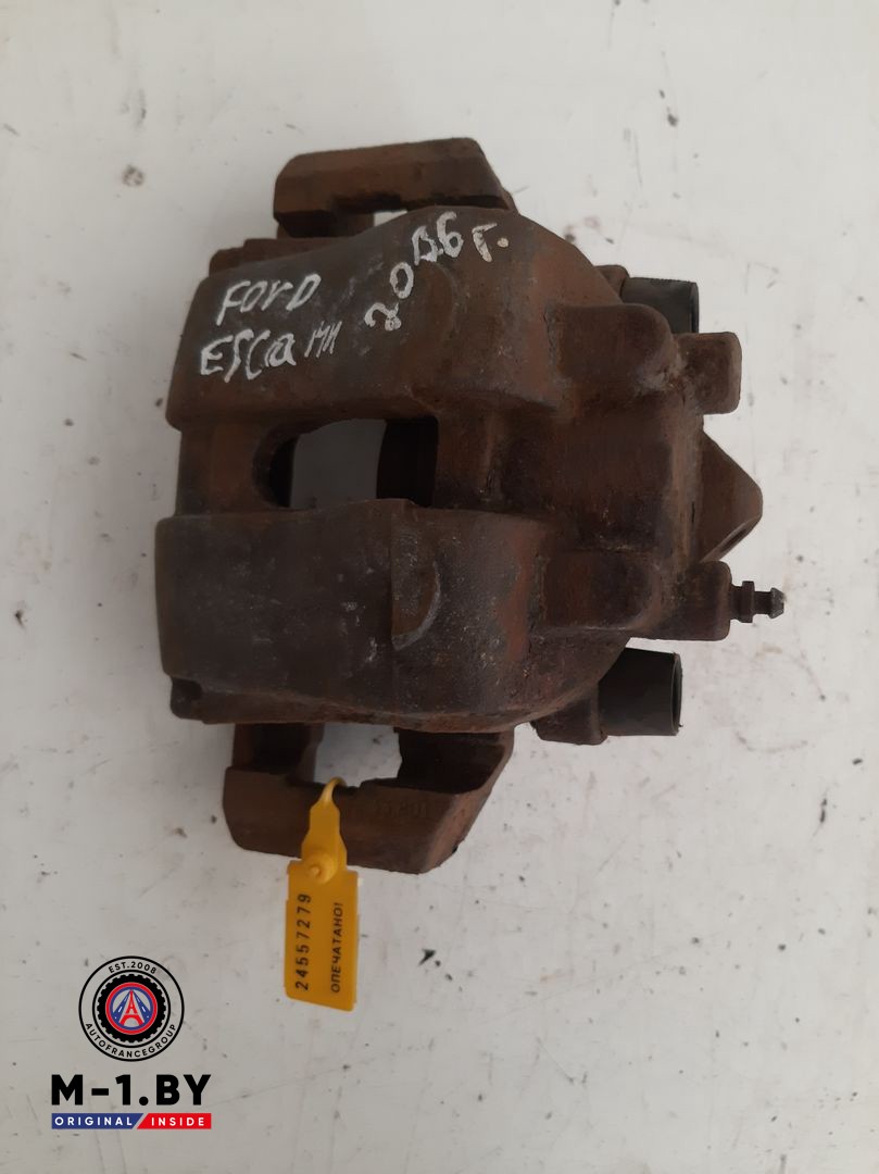 суппорт передний левый Ford Escape 1 поколение ZB [рестайлинг] 2006, 2.3 л., бензин