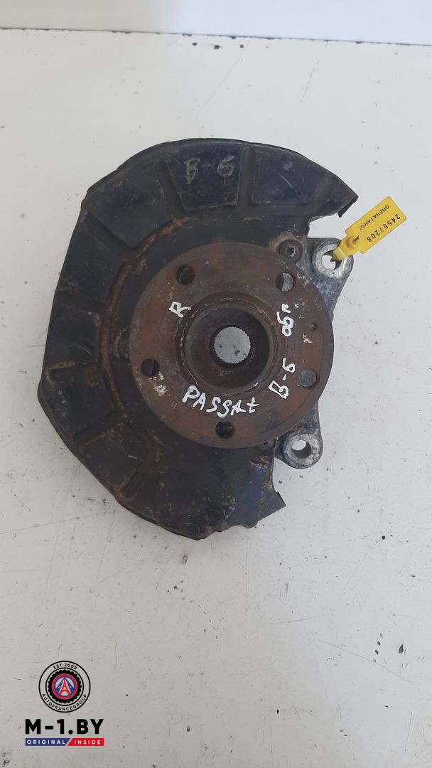 ступица передняя правая Volkswagen Passat B6 2005, 1.9 л., дизель