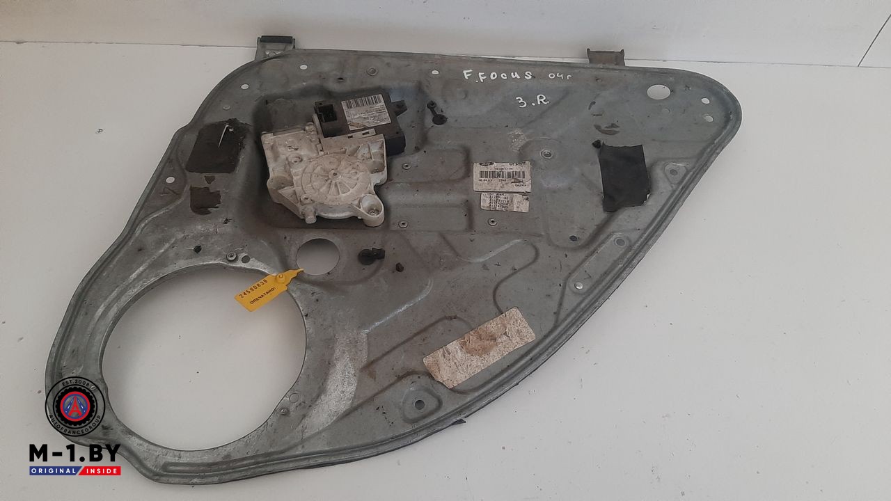 стеклоподъемник задний правый Ford Focus 2 поколение 2004, 1.6 л., дизель