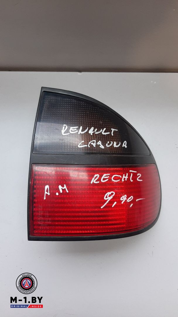 фонарь задний правый Renault Laguna 1 поколение [рестайлинг] 1999, 2.0 л., бензин, 7700820051