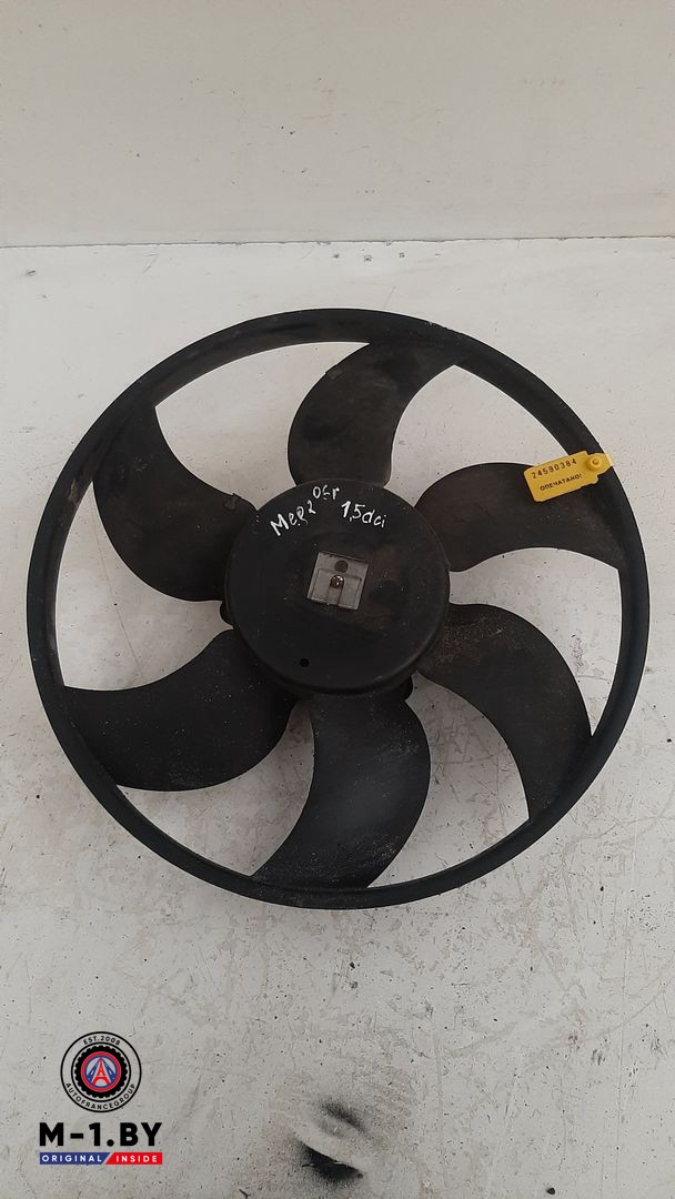 вентилятор радиатора Renault Megane 2 поколение 2005, 1.5 л., дизель