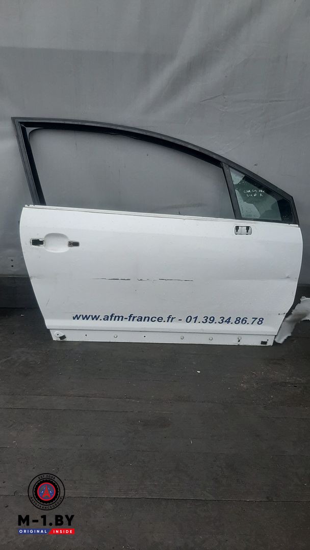 дверь передняя правая Citroen C4 1 поколение 2006, хетчбэк 3 дв.