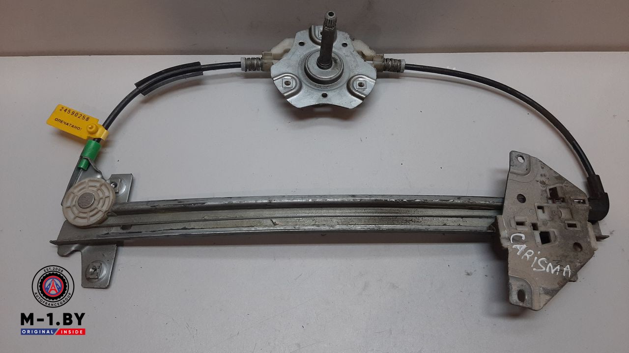 стеклоподъемник задний правый Mitsubishi Carisma 1 поколение 1997, 1.6 л., бензин