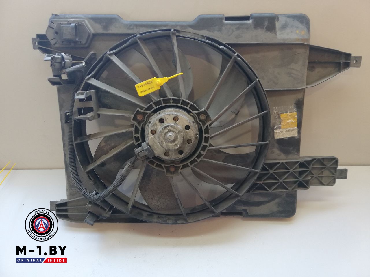 вентилятор радиатора Renault Megane 2 поколение 2004, 1.5 л., дизель, 7701354967