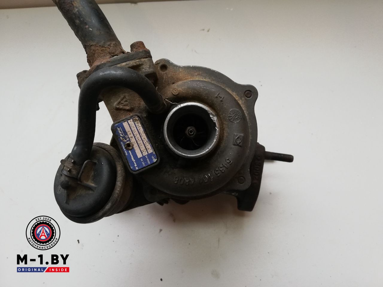 турбина Fiat Doblo 1 поколение 2004, 1.3 л., дизель, 5635970000, 54351014808 - фото №1