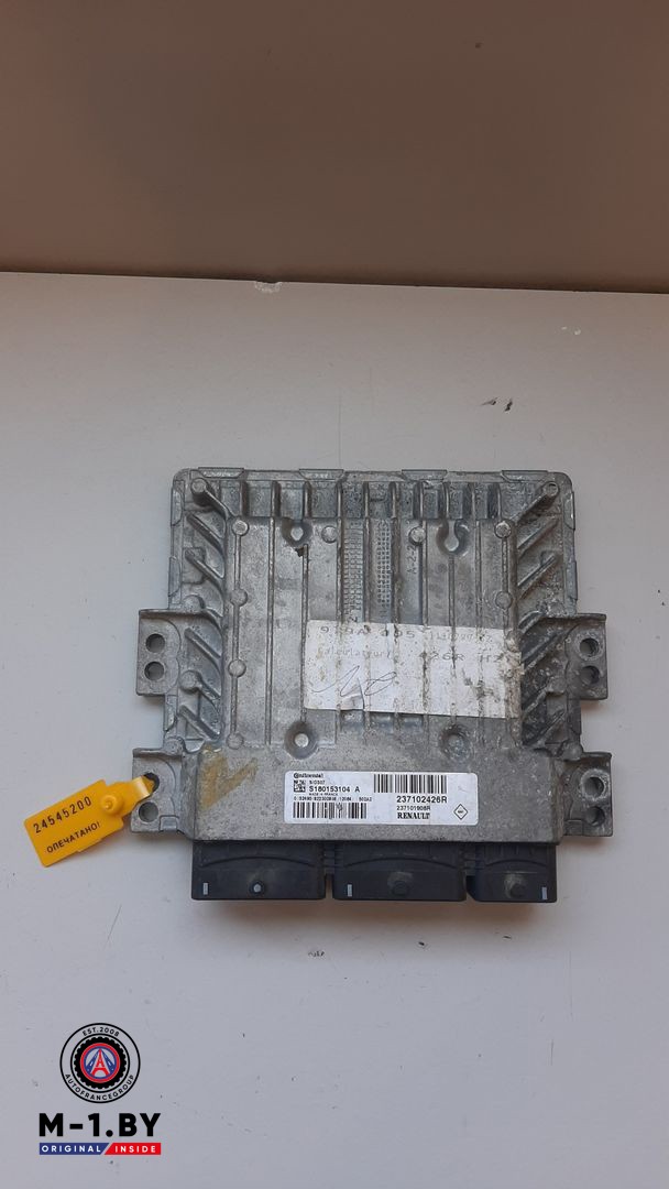 блок управления двигателем Renault Megane 3 поколение 2009, 1.5 л., дизель, 237102426R, S180153104A