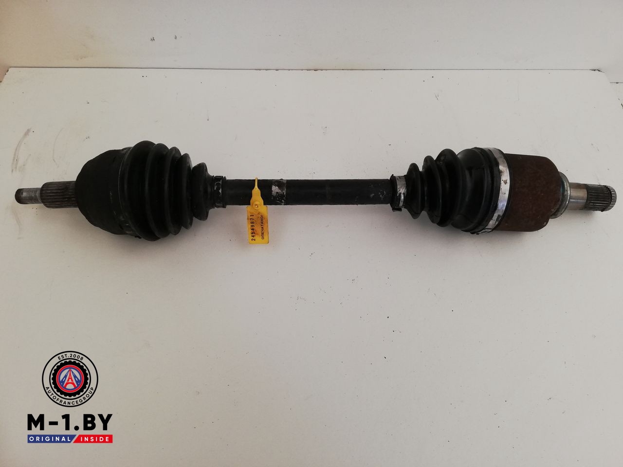 полуось передняя левая (приводной вал, ШРУС) Renault Latitude 1 поколение 2010, 2.0 л., дизель, АКПП