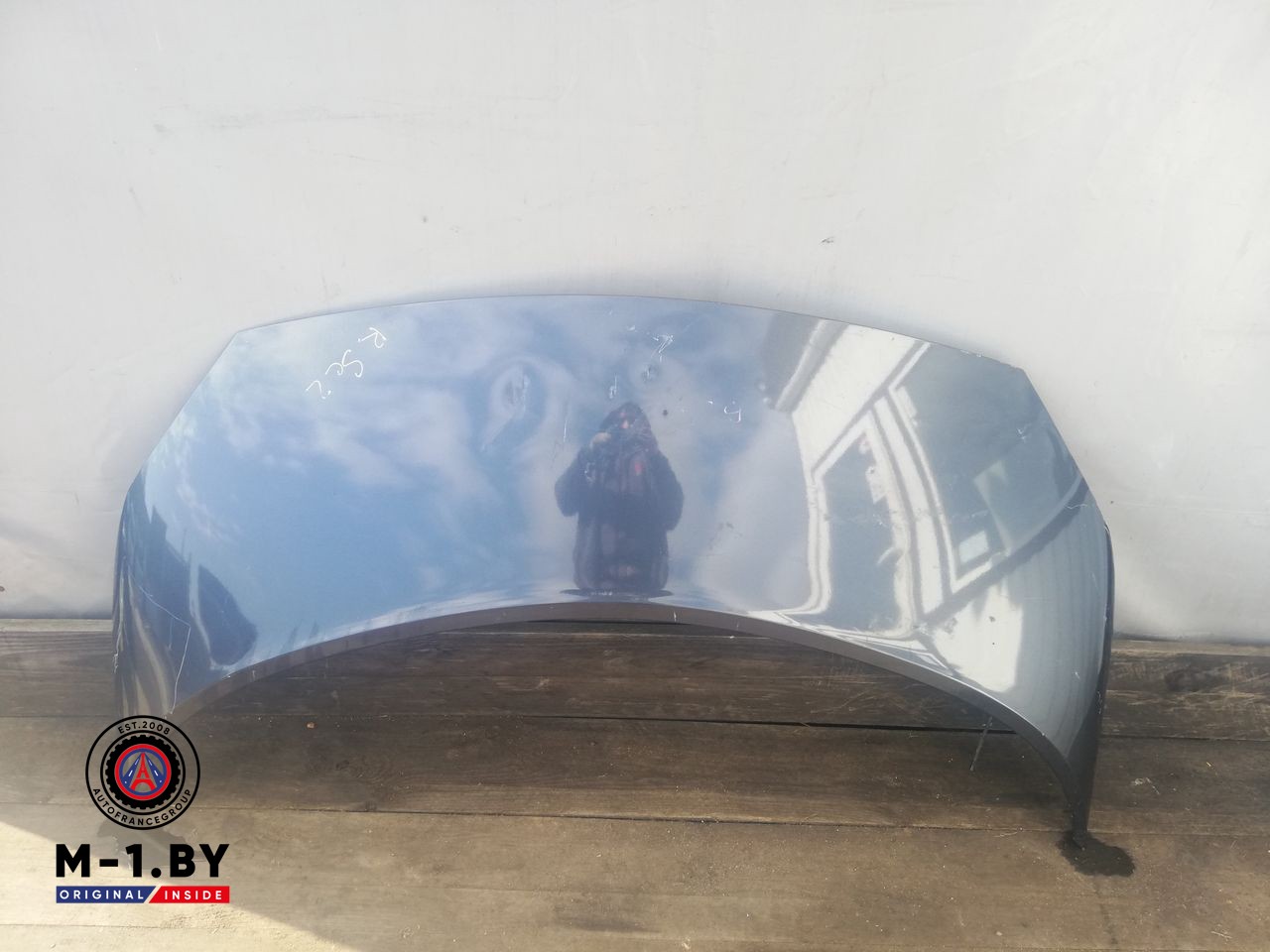 капот Renault Scenic 2 поколение 2003