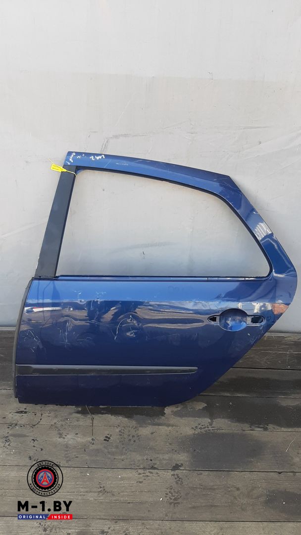 дверь задняя левая Renault Laguna 2 поколение 2002, хетчбэк 5 дв.