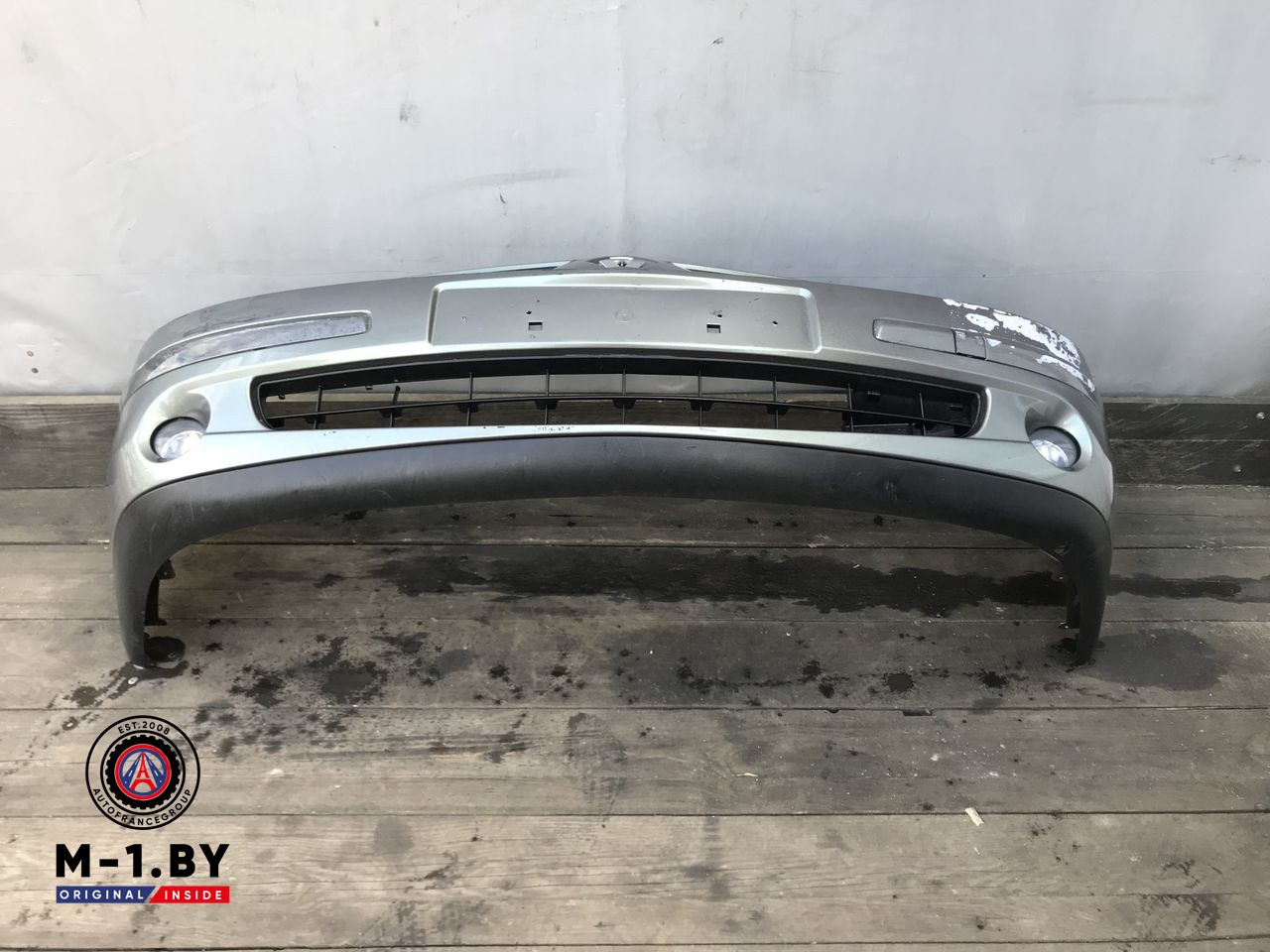 бампер передний Renault Laguna 2 поколение [рестайлинг] 2005