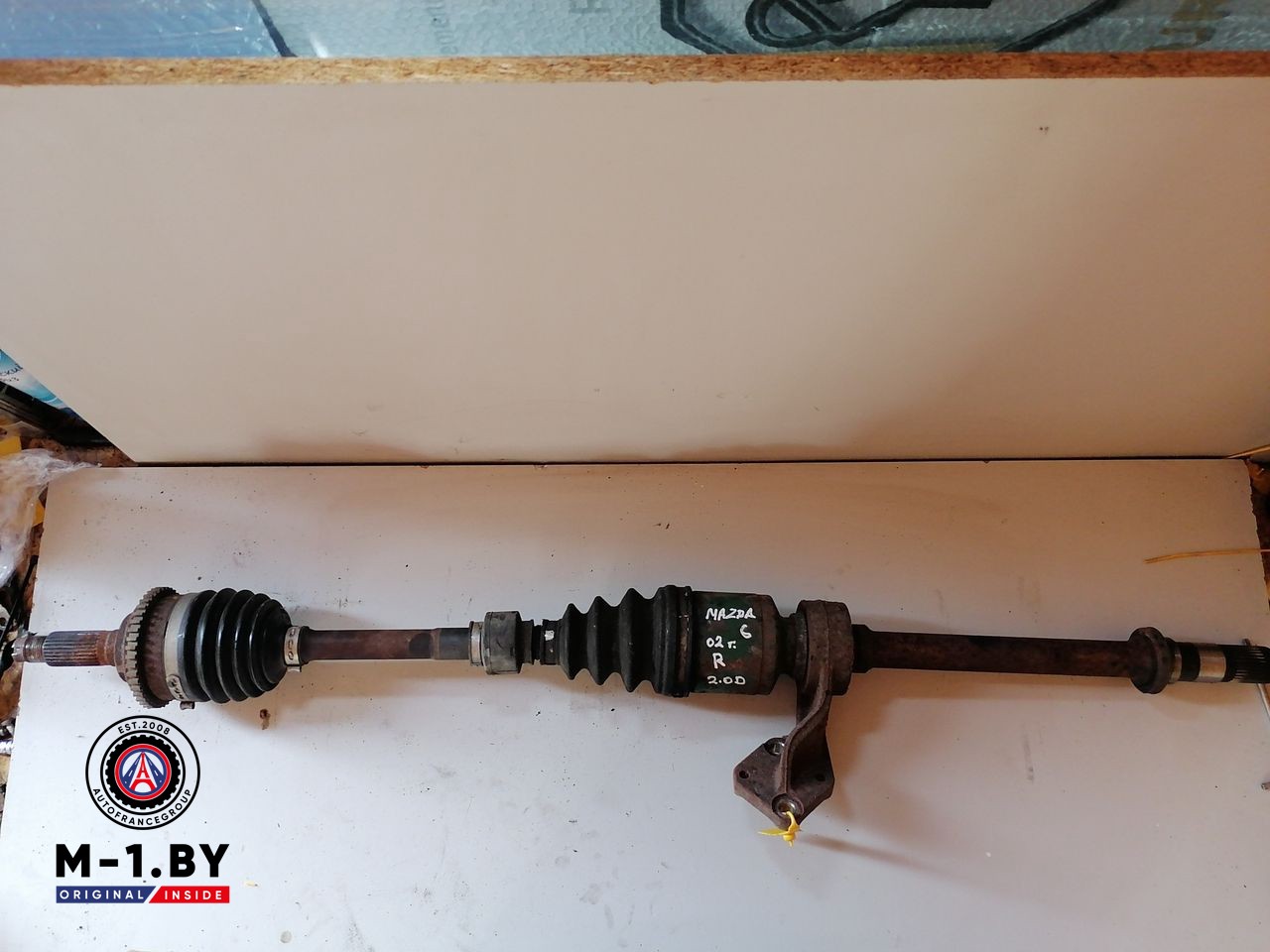 полуось передняя правая (приводной вал, ШРУС) Mazda 6 GG 2002, 2.0 л., дизель