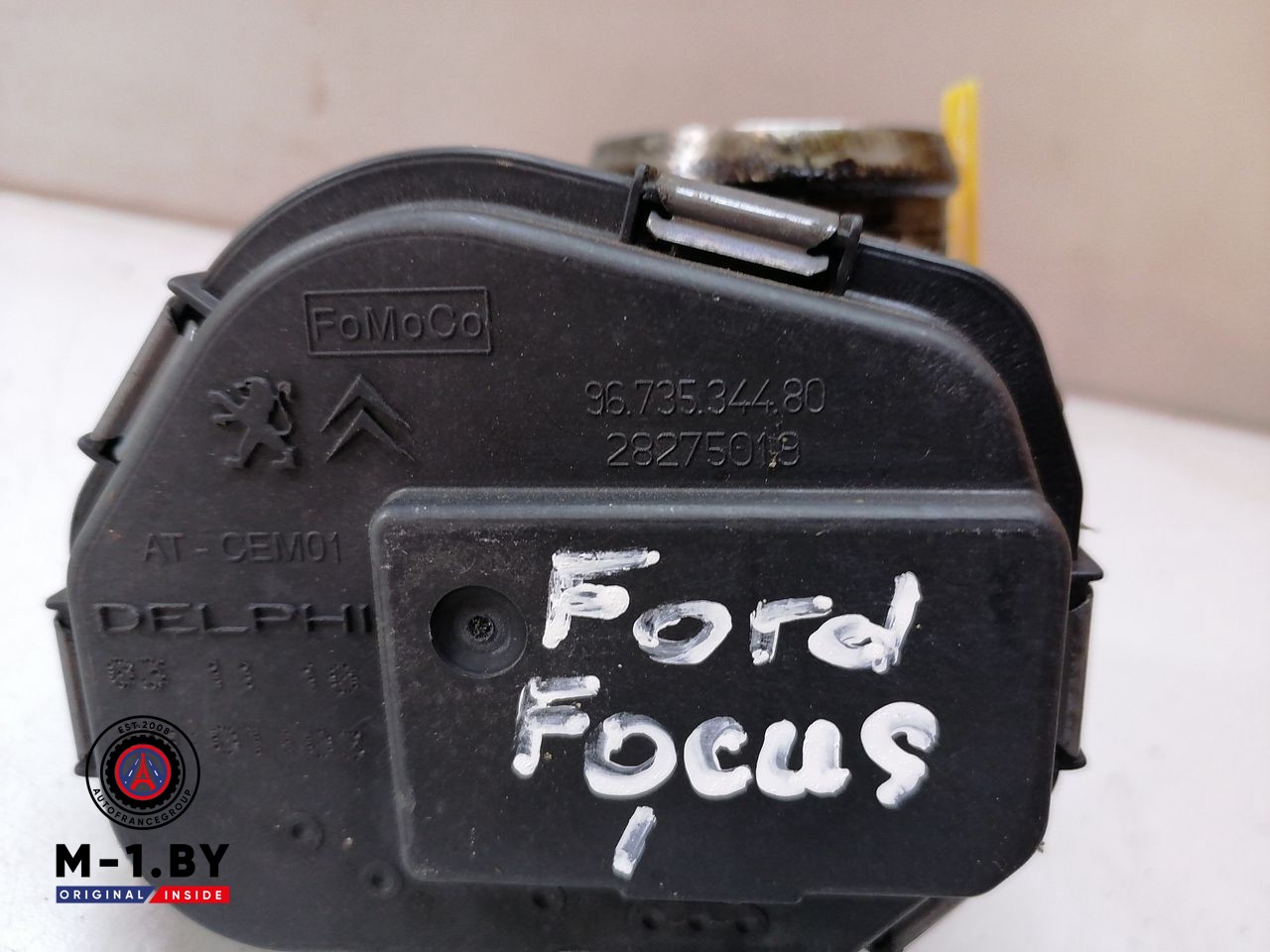 заслонка дроссельная Ford Fiesta 6 поколение 2010, 1.6 л., дизель, 9673534480