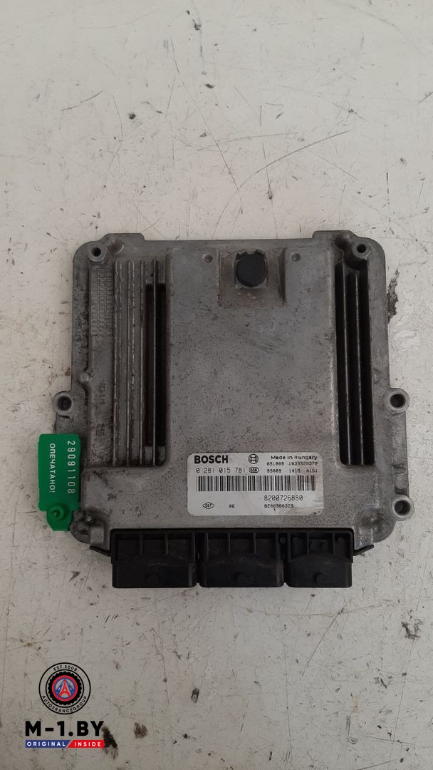 блок управления двигателем Renault Laguna 3 поколение 2008, 2.0 л., дизель, 8200726880