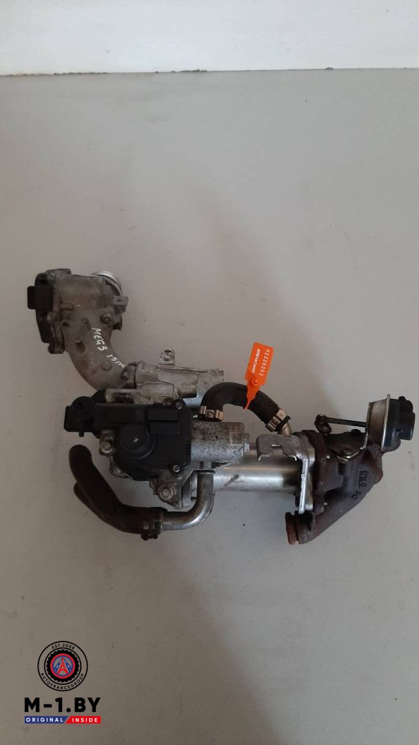 заслонка дроссельная Renault Megane 3 поколение 2009, 1.5 л., дизель, 8200614985F, 8200846454