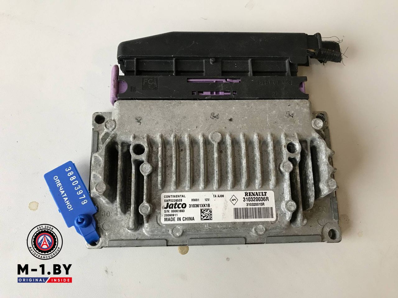блок управления двигателем Renault Grand Scenic 3 поколение (2009 - 2012), 310320036R