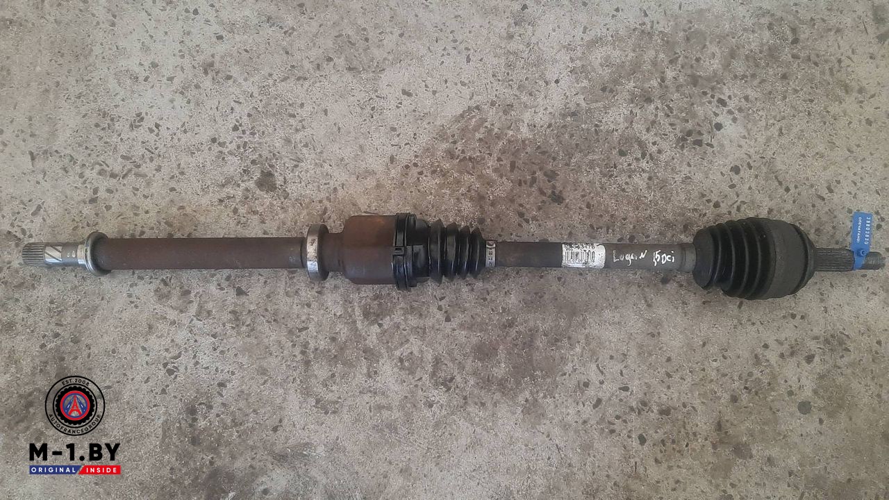 полуось передняя правая (приводной вал, ШРУС) Renault Logan 1 поколение 2006, 1.5 л., дизель, 8200543478