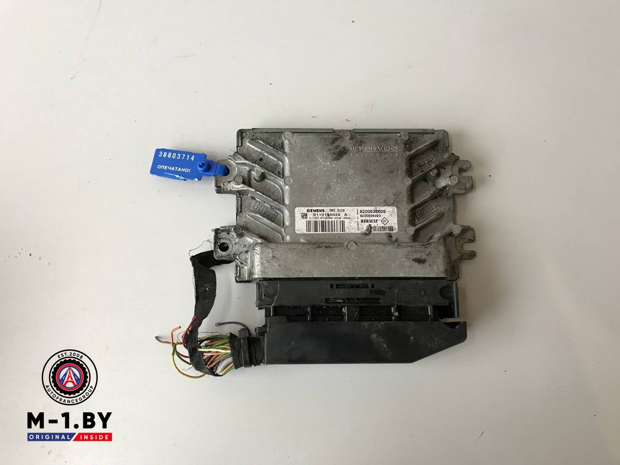 блок управления двигателем Renault Logan 1 поколение (2004 - 2009), 8200636605