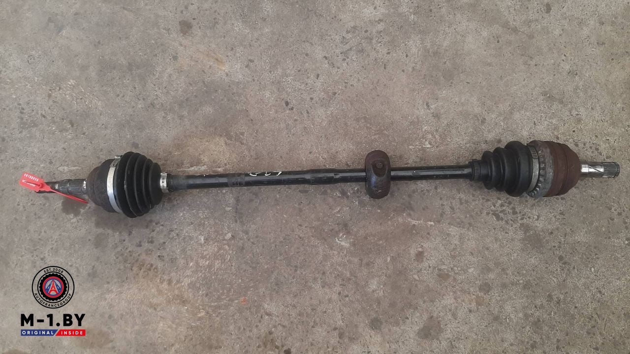 полуось передняя правая (приводной вал, ШРУС) Opel Astra G 1999, 1.7 л., дизель