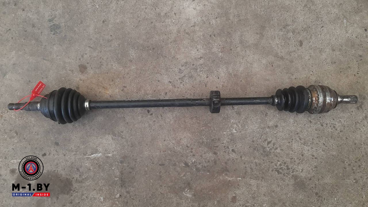 полуось передняя правая (приводной вал, ШРУС) Opel Astra G 1999, 1.6 л., бензин