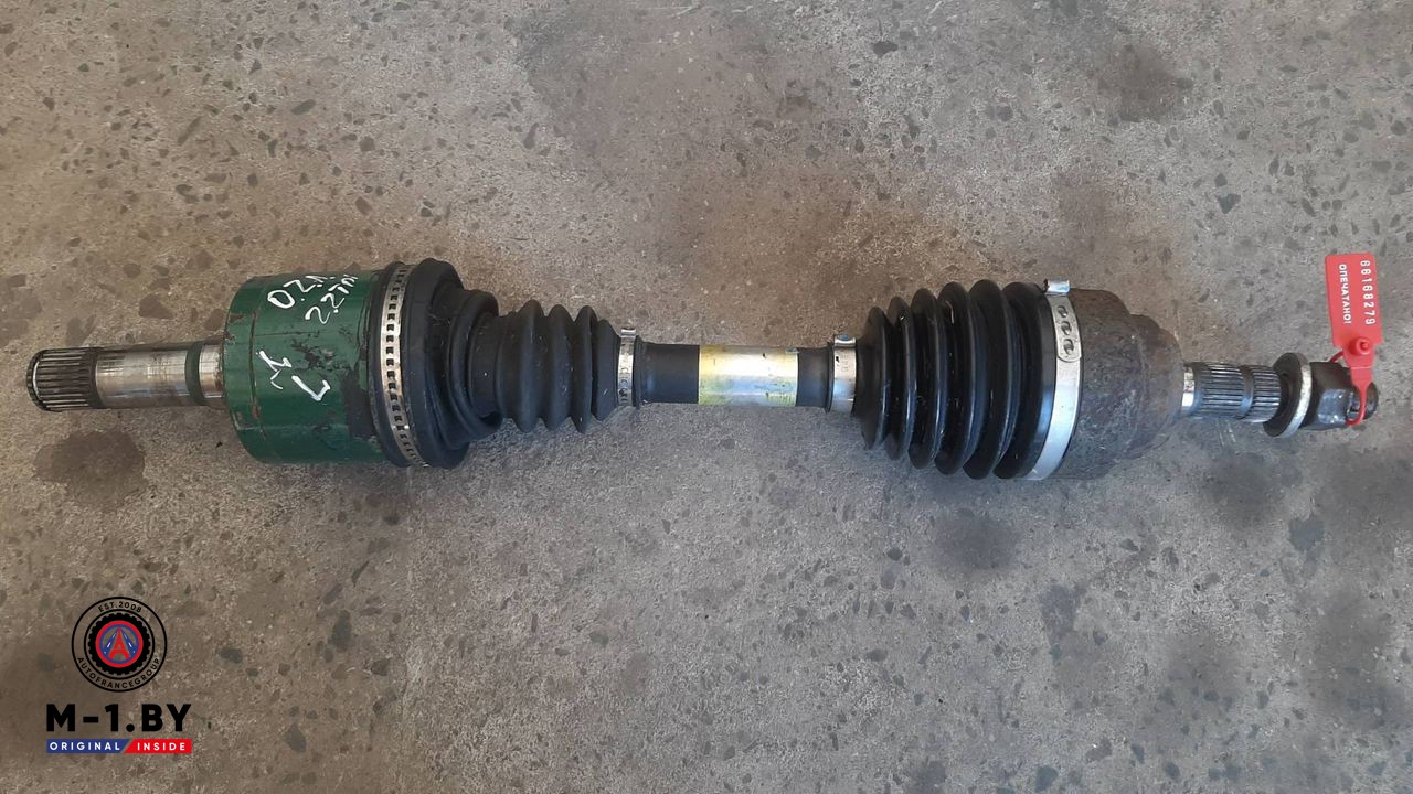 полуось передняя левая (приводной вал, ШРУС) Opel Zafira 1 поколение (A) 2001, 2.2 л., дизель