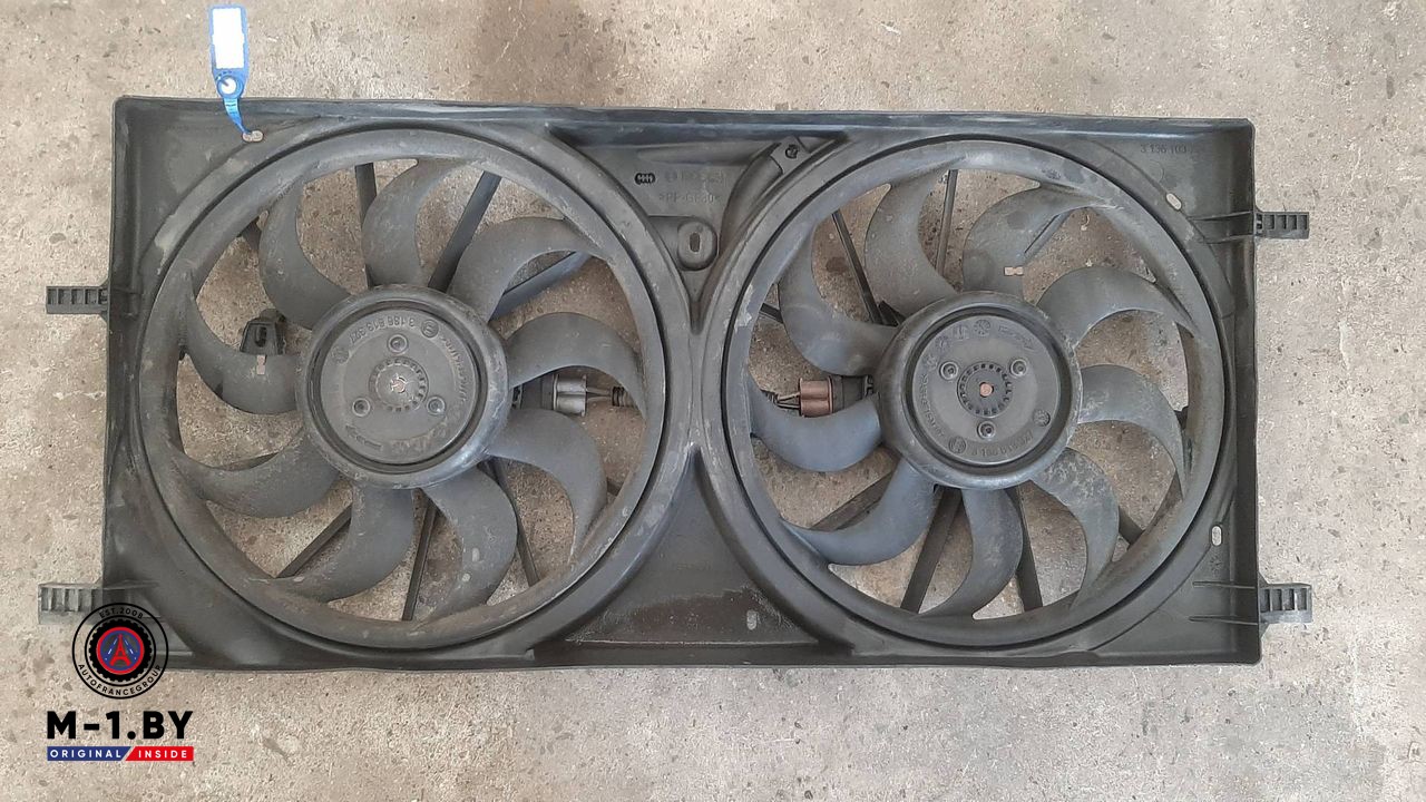 вентилятор радиатора Renault Laguna 3 поколение 2010, 2.0 л., дизель, 214610046R, 0130307164