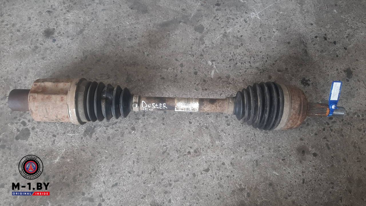 полуось передняя правая (приводной вал, ШРУС) Renault Duster 1 поколение 2013, 1.5 л., дизель, 391009882R