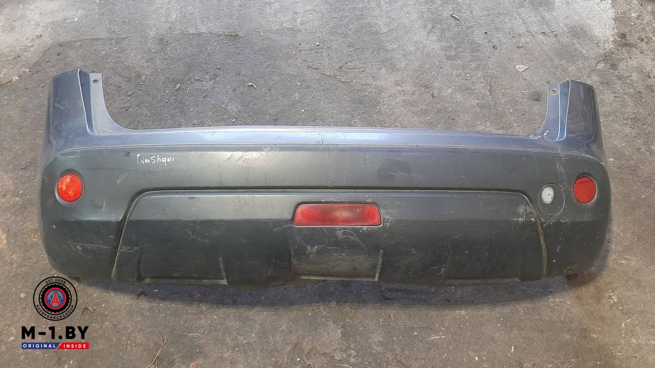 бампер задний Nissan Qashqai 1 поколение (2006 - 2010)